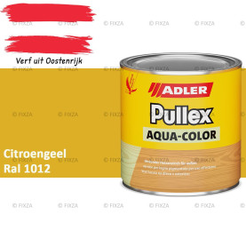 Pullex Aqua-Color – Citroengeel – Duurzame houtbescherming voor hout buiten