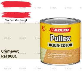 Pullex Aqua-Color – Crèmewit – Duurzame houtbescherming voor hout buiten