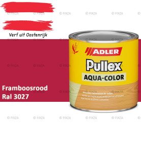 Pullex Aqua-Color – Framboosrood – Duurzame houtbescherming voor hout buiten