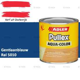 Pullex Aqua-Color – Gentiaanblauw – Duurzame houtbescherming voor hout buiten