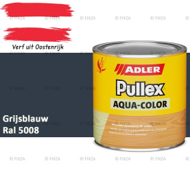 Pullex Aqua-Color – Grijsblauw – Duurzame houtbescherming voor hout buiten