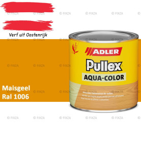 Pullex Aqua-Color – Maisgeel – Duurzame houtbescherming voor hout buiten