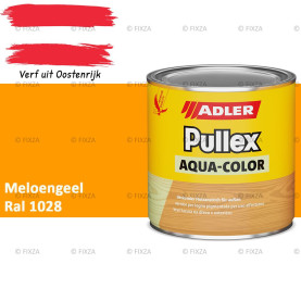 Pullex Aqua-Color – Meloengeel – Duurzame houtbescherming voor hout buiten