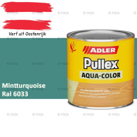 Pullex Aqua-Color – Mintturquoise – Duurzame houtbescherming voor hout buiten