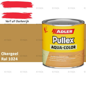Pullex Aqua-Color – Okergeel – Duurzame houtbescherming voor hout buiten