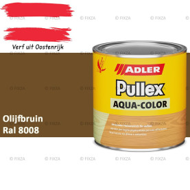 Pullex Aqua-Color – Olijfbruin – Duurzame houtbescherming voor hout buiten