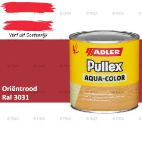 Pullex Aqua-Color – Oriëntrood – Duurzame houtbescherming voor hout buiten