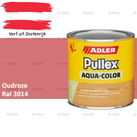 Pullex Aqua-Color – Oudroze – Duurzame houtbescherming voor hout buiten