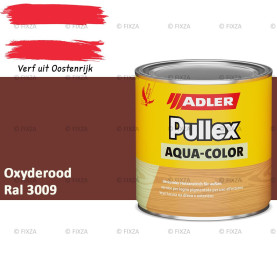 Pullex Aqua-Color – Oxyderood – Duurzame houtbescherming voor hout buiten