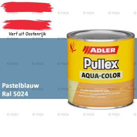 Pullex Aqua-Color – Pastelblauw – Duurzame houtbescherming voor hout buiten