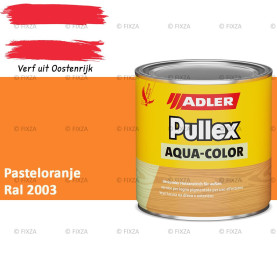 Pullex Aqua-Color – Pasteloranje – Duurzame houtbescherming voor hout buiten
