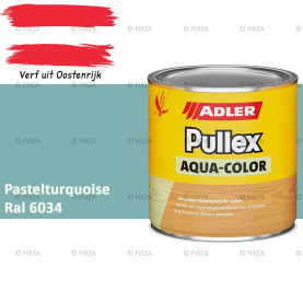 Pullex Aqua-Color – Pastelturquoise – Duurzame houtbescherming voor hout buiten