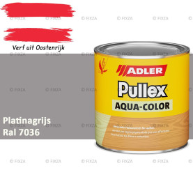 Pullex Aqua-Color – Platinagrijs – Duurzame houtbescherming voor hout buiten