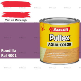 Pullex Aqua-Color – Roodlila – Duurzame houtbescherming voor hout buiten