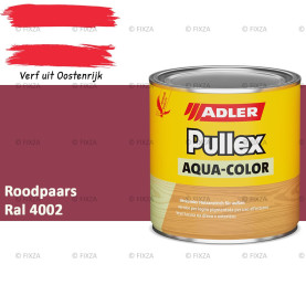 Pullex Aqua-Color – Roodpaars – Duurzame houtbescherming voor hout buiten