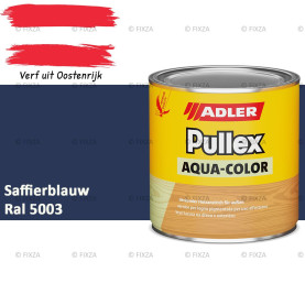 Pullex Aqua-Color – Saffierblauw – Duurzame houtbescherming voor hout buiten