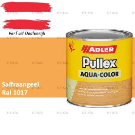Pullex Aqua-Color – Saffraangeel – Duurzame houtbescherming voor hout buiten