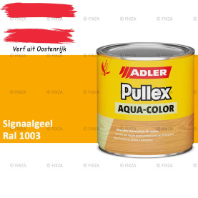 Pullex Aqua-Color – Signaalgeel – Duurzame houtbescherming voor hout buiten