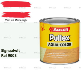 Pullex Aqua-Color – Signaalwit – Duurzame houtbescherming voor hout buiten