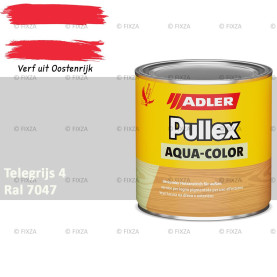 Pullex Aqua-Color – Telegrijs 4 – Duurzame houtbescherming voor hout buiten