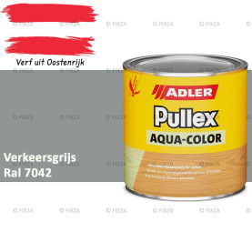 Pullex Aqua-Color – Verkeersgrijs A – Duurzame houtbescherming voor hout buiten