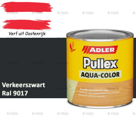Pullex Aqua-Color – Verkeerszwart – Duurzame houtbescherming voor hout buiten