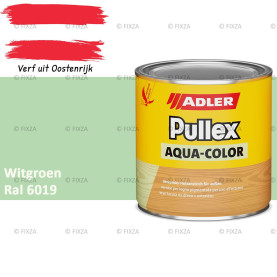Pullex Aqua-Color – Witgroen – Duurzame houtbescherming voor hout buiten