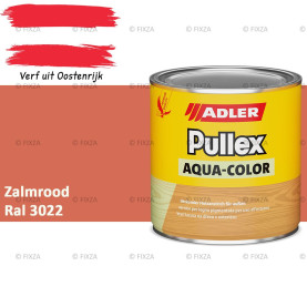 Pullex Aqua-Color – Zalmrood – Duurzame houtbescherming voor hout buiten