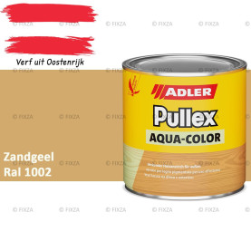 Pullex Aqua-Color – Zandgeel – Duurzame houtbescherming voor hout buiten