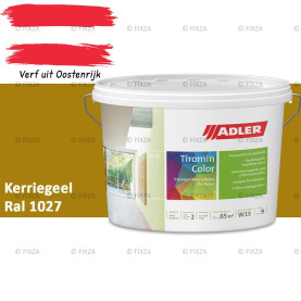 ADLER Aviva Tiromin-Color Kerriegeel – Duurzame Silicaat Muurverf in Kleur voor Binnen