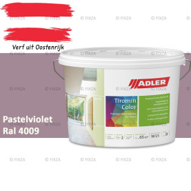 ADLER Aviva Tiromin-Color Pastelviolet – Duurzame Silicaat Muurverf in Kleur voor Binnen