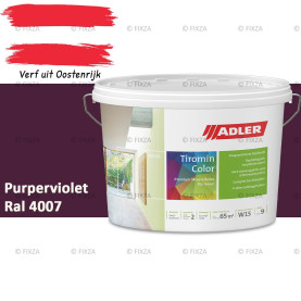 ADLER Aviva Tiromin-Color Purperviolet – Duurzame Silicaat Muurverf in Kleur voor Binnen
