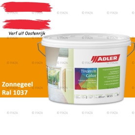 ADLER Aviva Tiromin-Color Zonnegeel – Duurzame Silicaat Muurverf in Kleur voor Binnen
