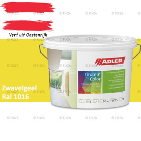 ADLER Aviva Tiromin-Color Zwavelgeel – Duurzame Silicaat Muurverf in Kleur voor Binnen