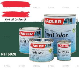 ADLER Varicolor 2in1 RAL 6028 Pijnboomgroen – Lakverf voor op Hout, Metaal en Kunststof
