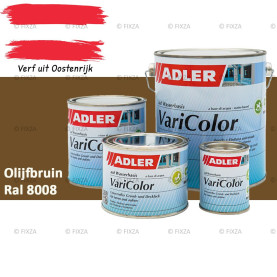 ADLER Varicolor 2in1 RAL 8008 Olijfbruin – Lakverf voor op Hout, Metaal en Kunststof