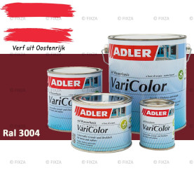 ADLER Varicolor 2in1 RAL 3004 Purperrood – Lakverf voor op Hout, Metaal en Kunststof