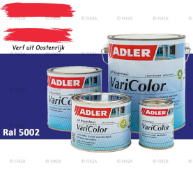ADLER Varicolor 2in1 RAL 5002 Ultramarijn Blauw – Lakverf voor op Hout, Metaal en Kunststof