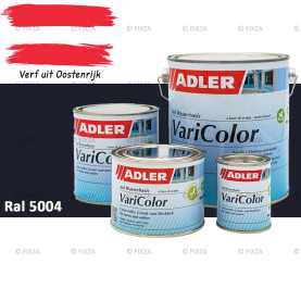 ADLER Varicolor 2in1 RAL 5004 Zwartblauw – Lakverf voor op Hout, Metaal en Kunststof