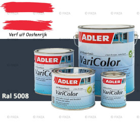 ADLER Varicolor 2in1 RAL 5008 Grijsblauw – Lakverf voor op Hout, Metaal en Kunststof