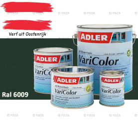 ADLER Varicolor 2in1 RAL 6009 Dennengroen – Lakverf voor op Hout, Metaal en Kunststof