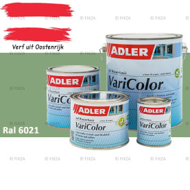 ADLER Varicolor 2in1 RAL 6021 Bleekgroen – Lakverf voor op Hout, Metaal en Kunststof