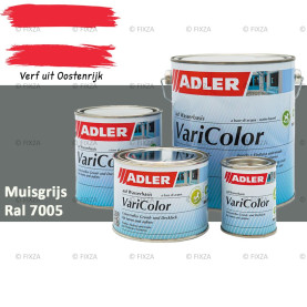 ADLER Varicolor 2in1 RAL 7005 Muisgrijs – Lakverf voor op Hout, Metaal en Kunststof