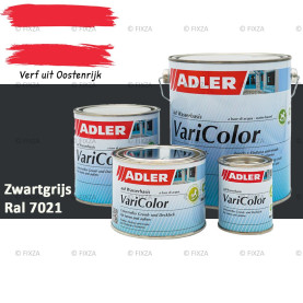 ADLER Varicolor 2in1 RAL 7021 Zwartgrijs – Lakverf voor op Hout, Metaal en Kunststof