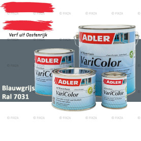 ADLER Varicolor 2in1 RAL 7031 Blauwgrijs – Lakverf voor op Hout, Metaal en Kunststof