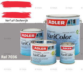 ADLER Varicolor 2in1 RAL7036 Platinagrijs – Lakverf voor op Hout, Metaal en Kunststof