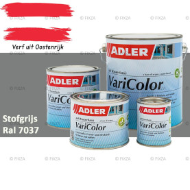 ADLER Varicolor 2in1 RAL7037 Stofgrijs – Lakverf voor op Hout, Metaal en Kunststof