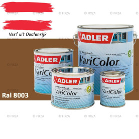 ADLER Varicolor 2in1 RAL 8003 Leembruin – Lakverf voor op Hout, Metaal en Kunststof