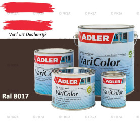 ADLER Varicolor 2in1 RAL 8017 Chocoladebruin – Lakverf voor op Hout, Metaal en Kunststof