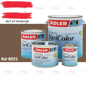 ADLER Varicolor 2in1 RAL 8025 Bleekbruin – Lakverf voor op Hout, Metaal en Kunststof